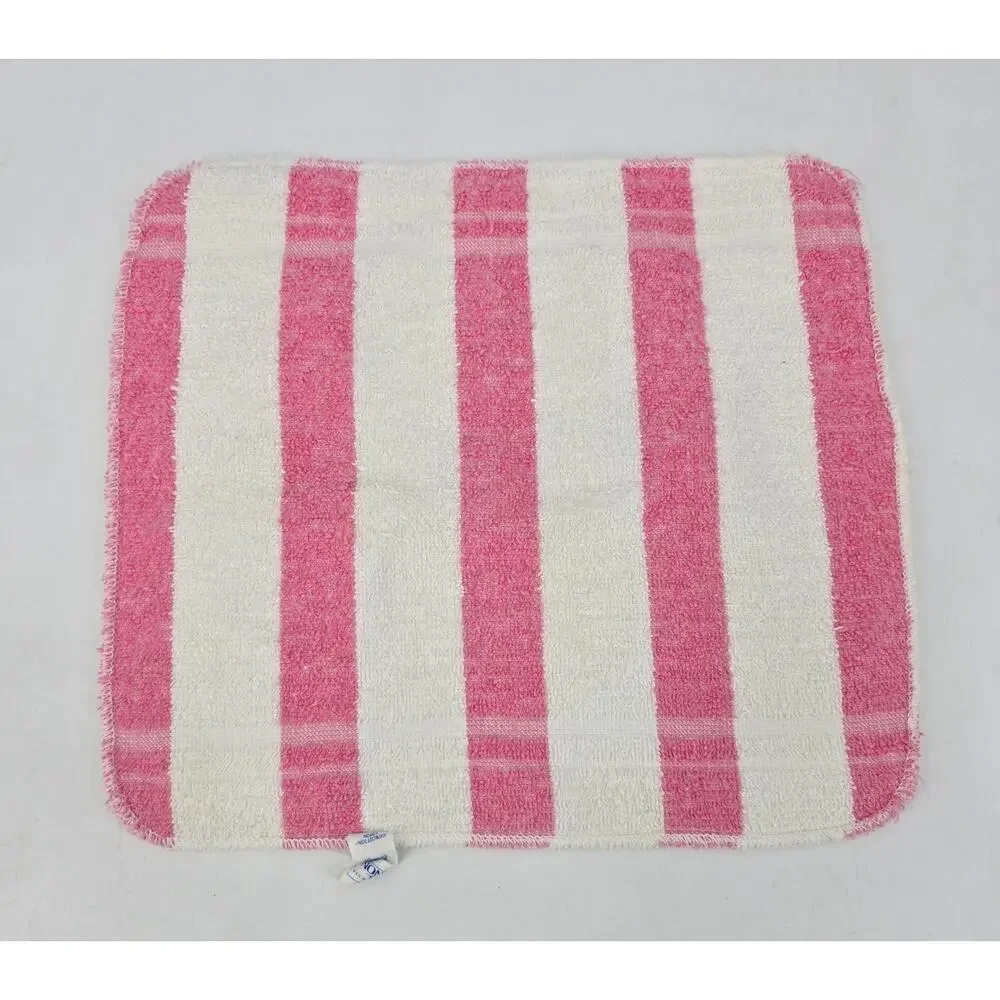 Vintage Cannon & Stevens Utica Floral Towel Set Pink Roses Cottagecore